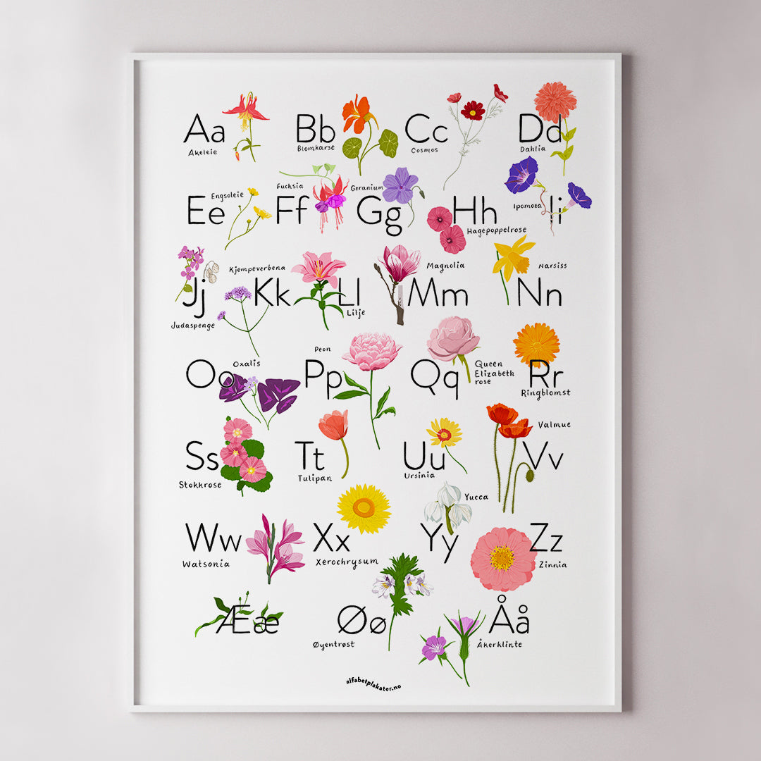 Blomsteralfabet